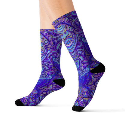 Sublimation Socks “Sacred Sillyness”