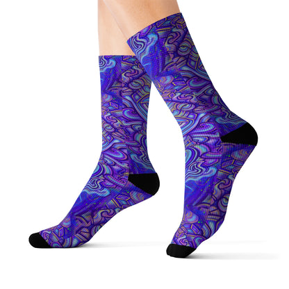 Sublimation Socks “Sacred Sillyness”