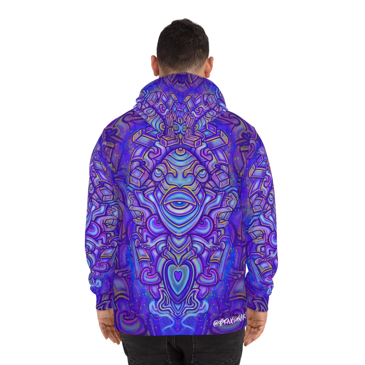 Fashion Hoodie “Sacred Sillyness” All Over Print (AOP)