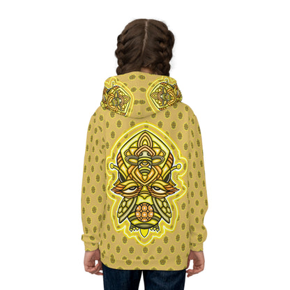 Children's Hoodie “Bumble Bee” All Over Print (AOP)