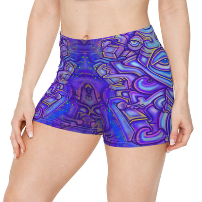 “Sacred Sillyness” Women's Shorts (AOP)