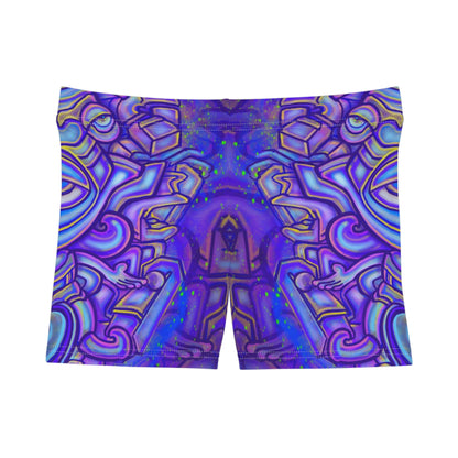 “Sacred Sillyness” Women's Shorts (AOP)