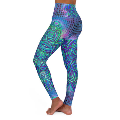 ‘Resilience” High Waisted Yoga Leggings (AOP)