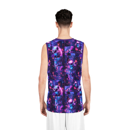 “Shogun Lemur” Basketball Jersey (AOP)