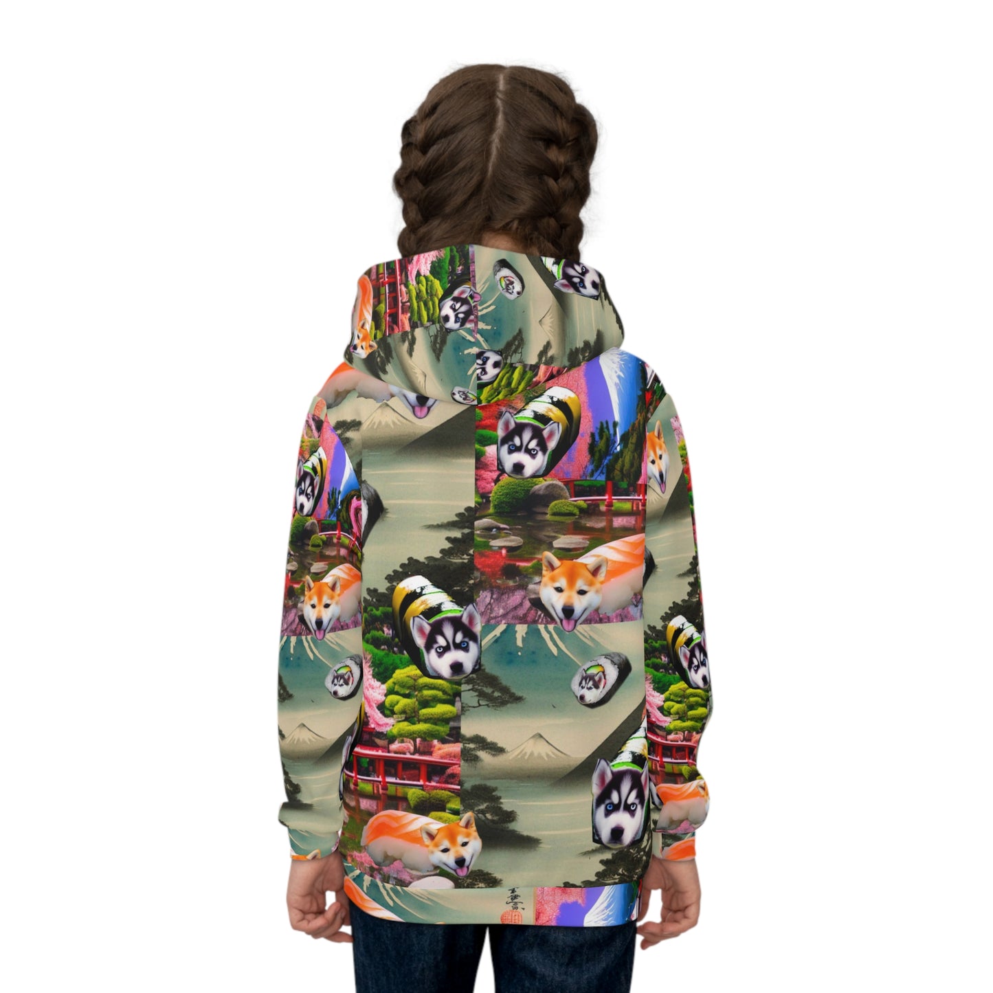 Children's Hoodie “Sushi Dogs” All Over Print (AOP)