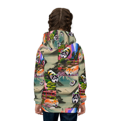 Children's Hoodie “Sushi Dogs” All Over Print (AOP)