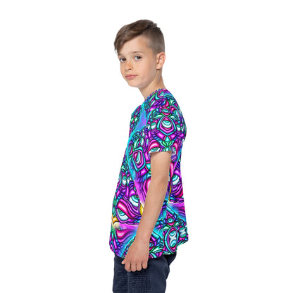 Kids Sports Jersey ‘Space Face’ Series (AOP)