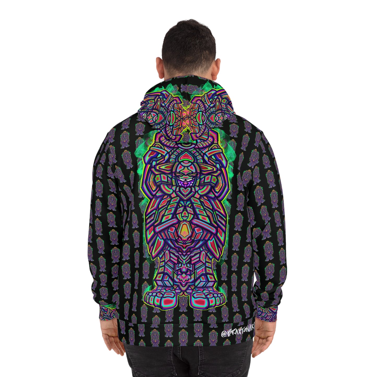 “PsySquatch” Fashion Hoodie (AOP)