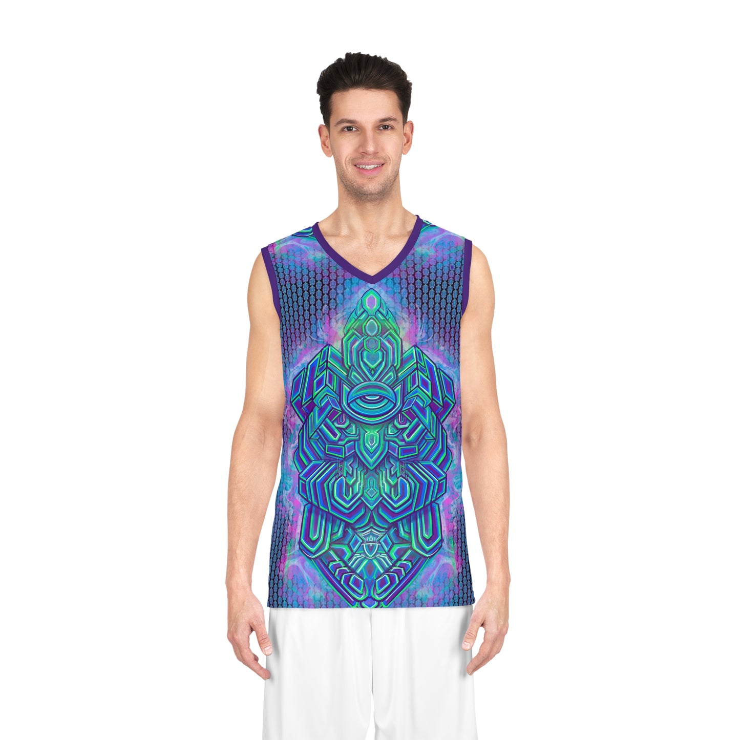 “Resilience” Basketball Jersey (AOP)