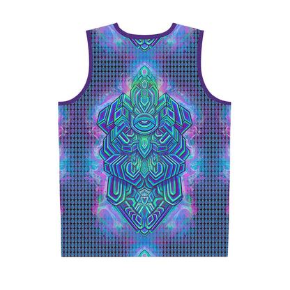 “Resilience” Basketball Jersey (AOP)