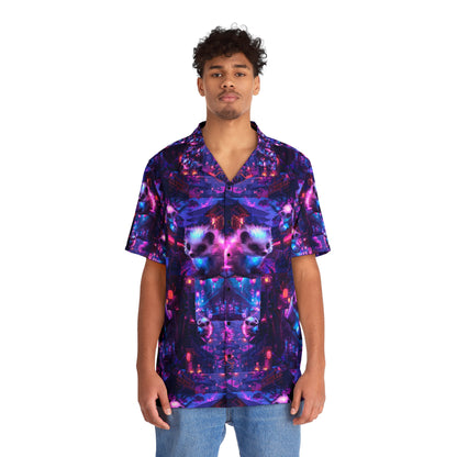 “Shogun Lemur” Men's Hawaiian Shirt (AOP)