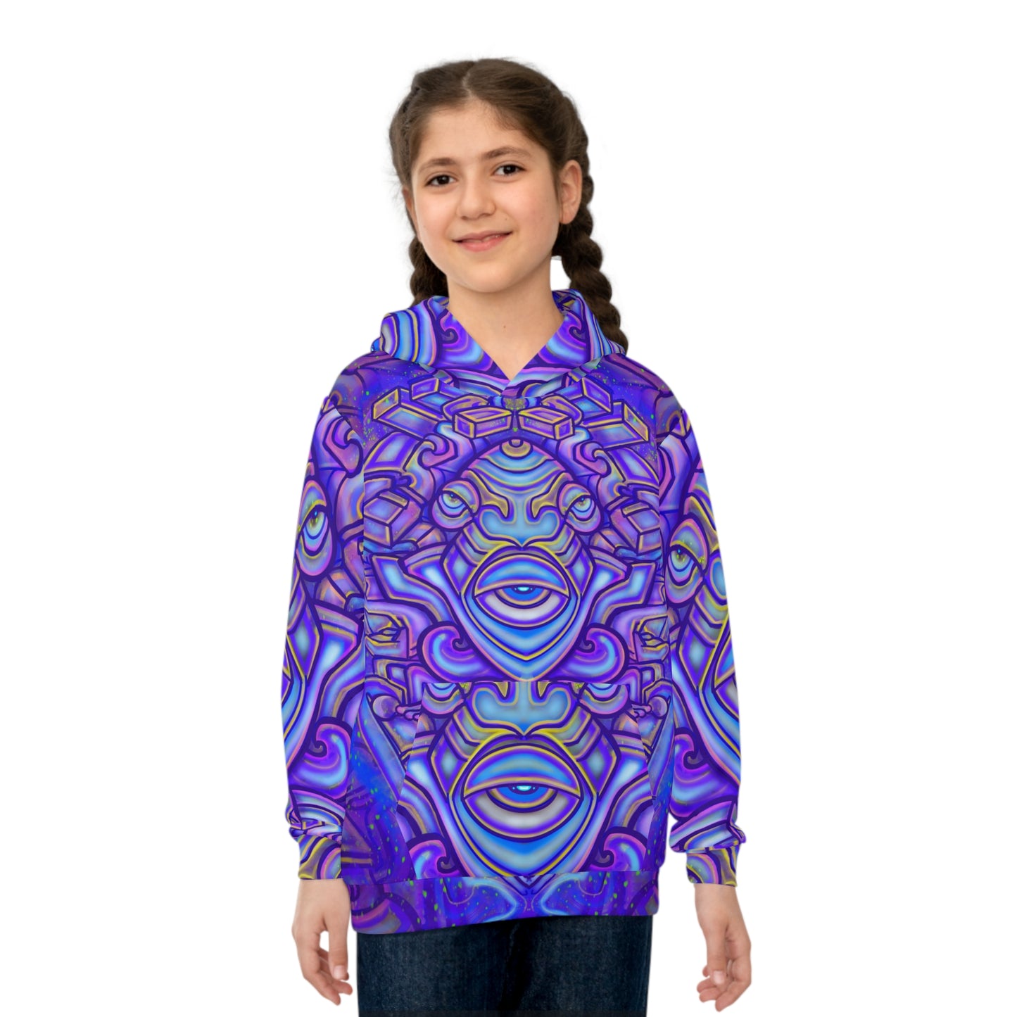 Children's Hoodie (AOP) “Sacred Sillyness”