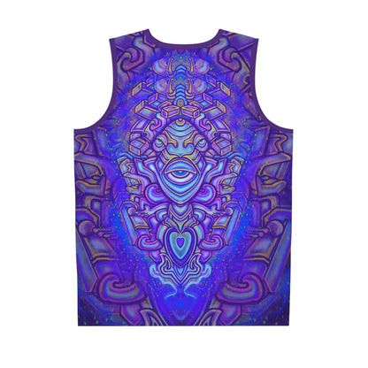 “Sacred Sillyness” Basketball Jersey (AOP)