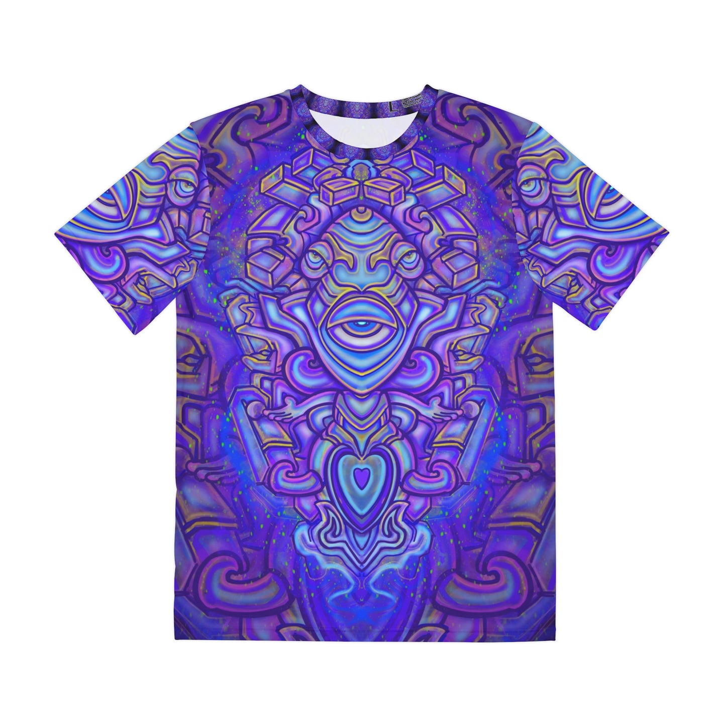 “Sacred Sillyness” Men's Polyester Tee (AOP)