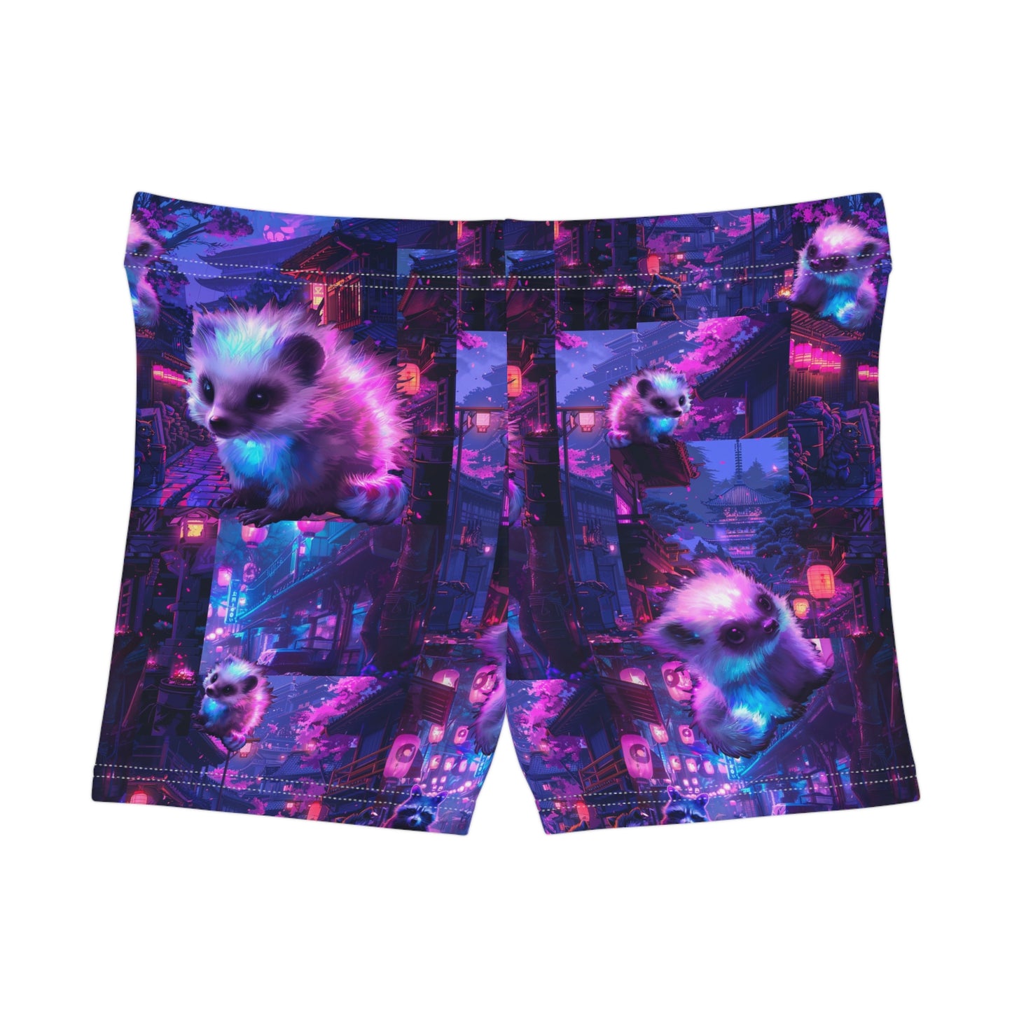 “Shogun Lemur” Women's Shorts (AOP)