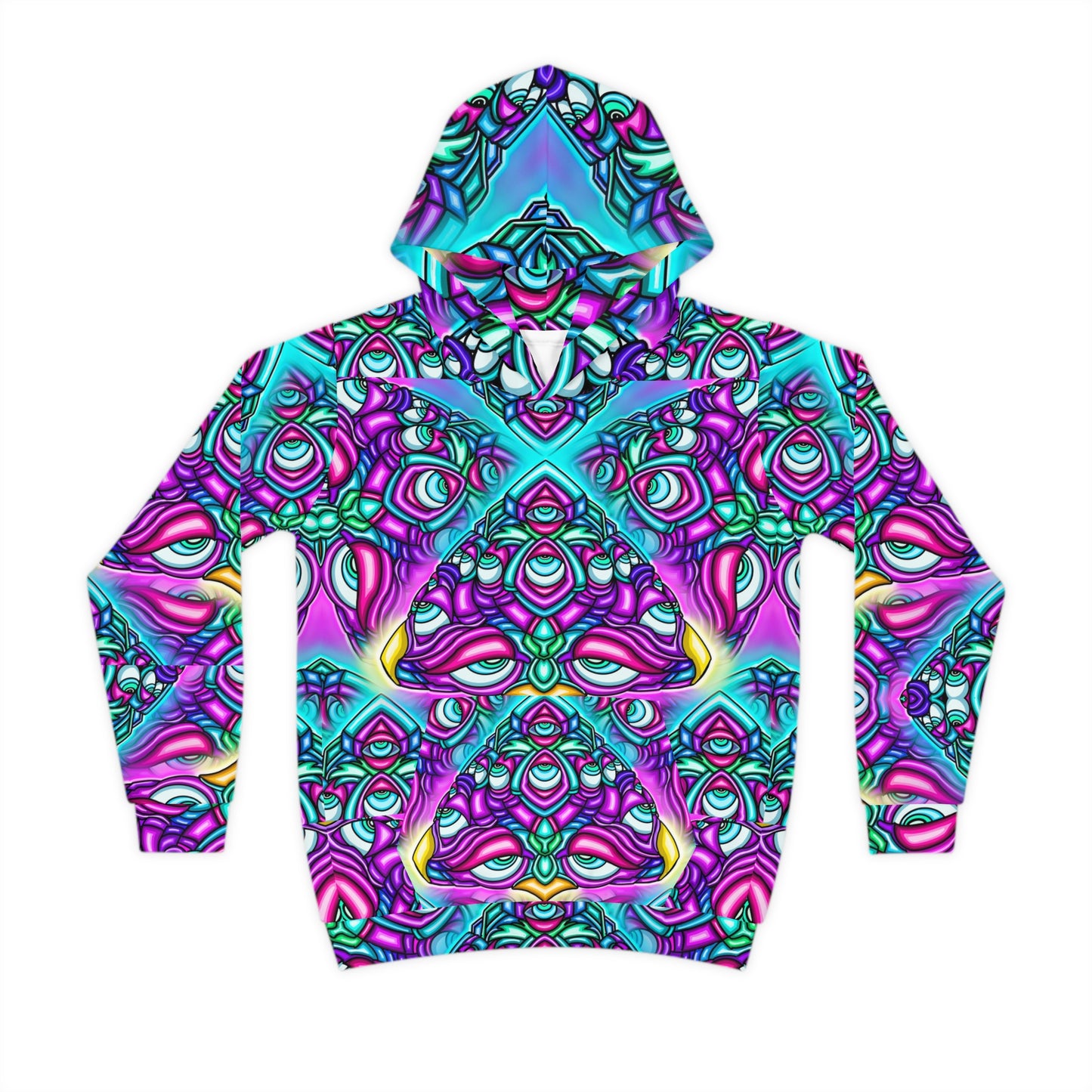 Children's Hoodie “Space Face” Series All Over Print (AOP)