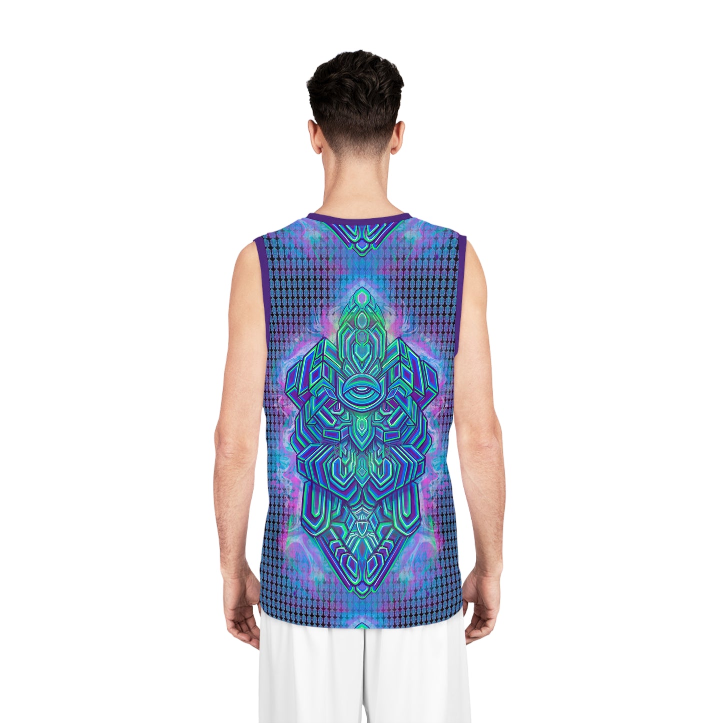 “Resilience” Basketball Jersey (AOP)