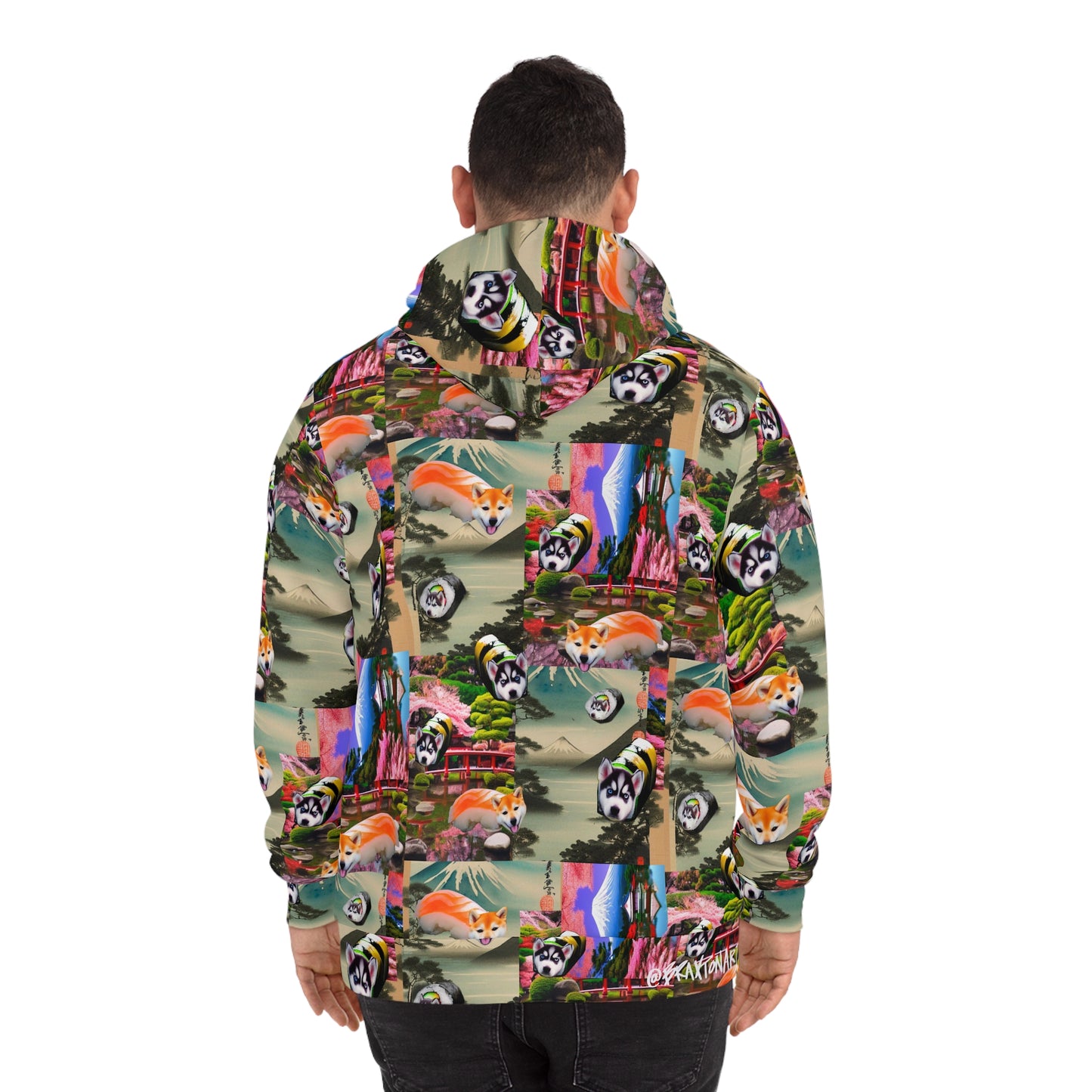 Fashion Hoodie “Sushi Dogs” All Over Print (AOP)