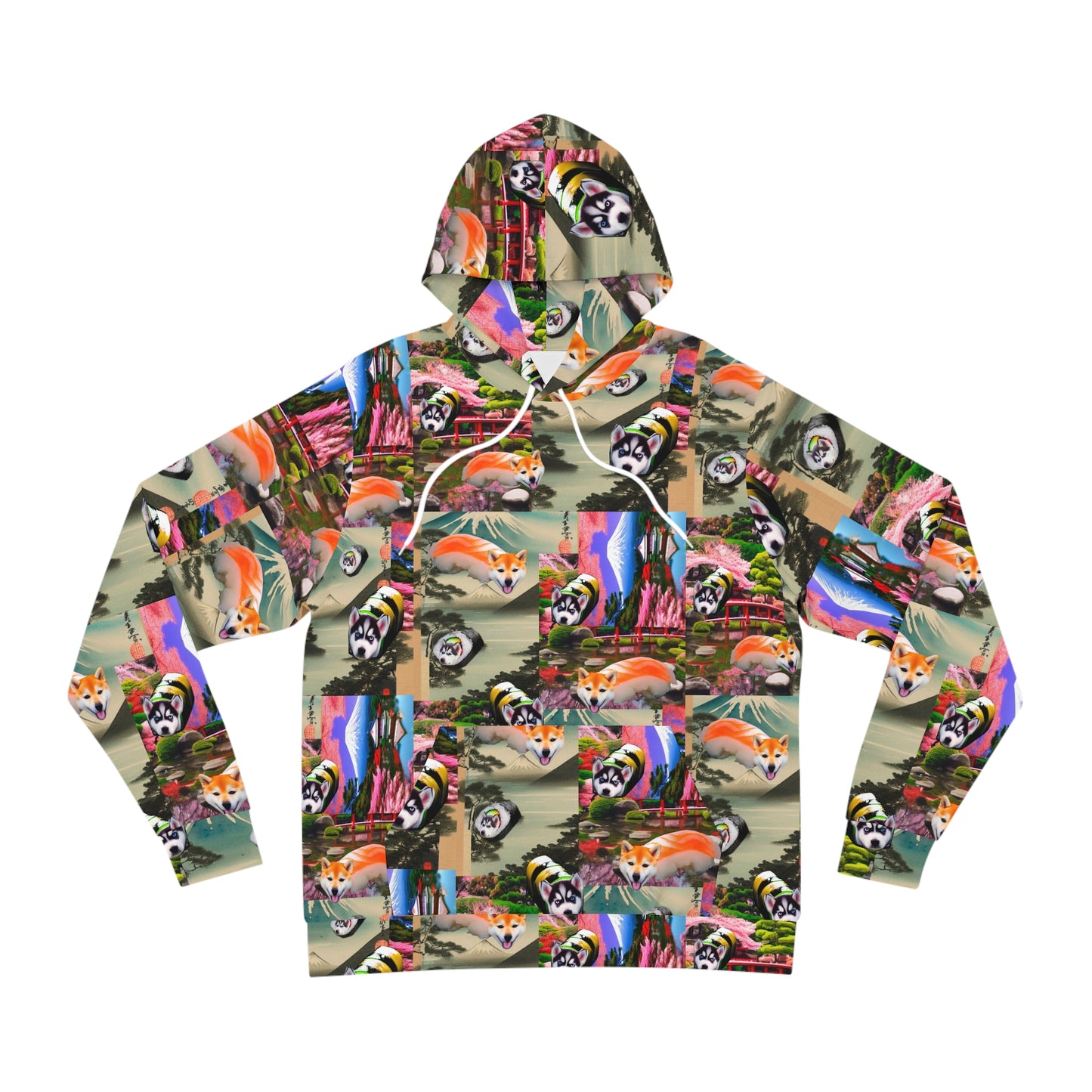 Fashion Hoodie “Sushi Dogs” All Over Print (AOP)