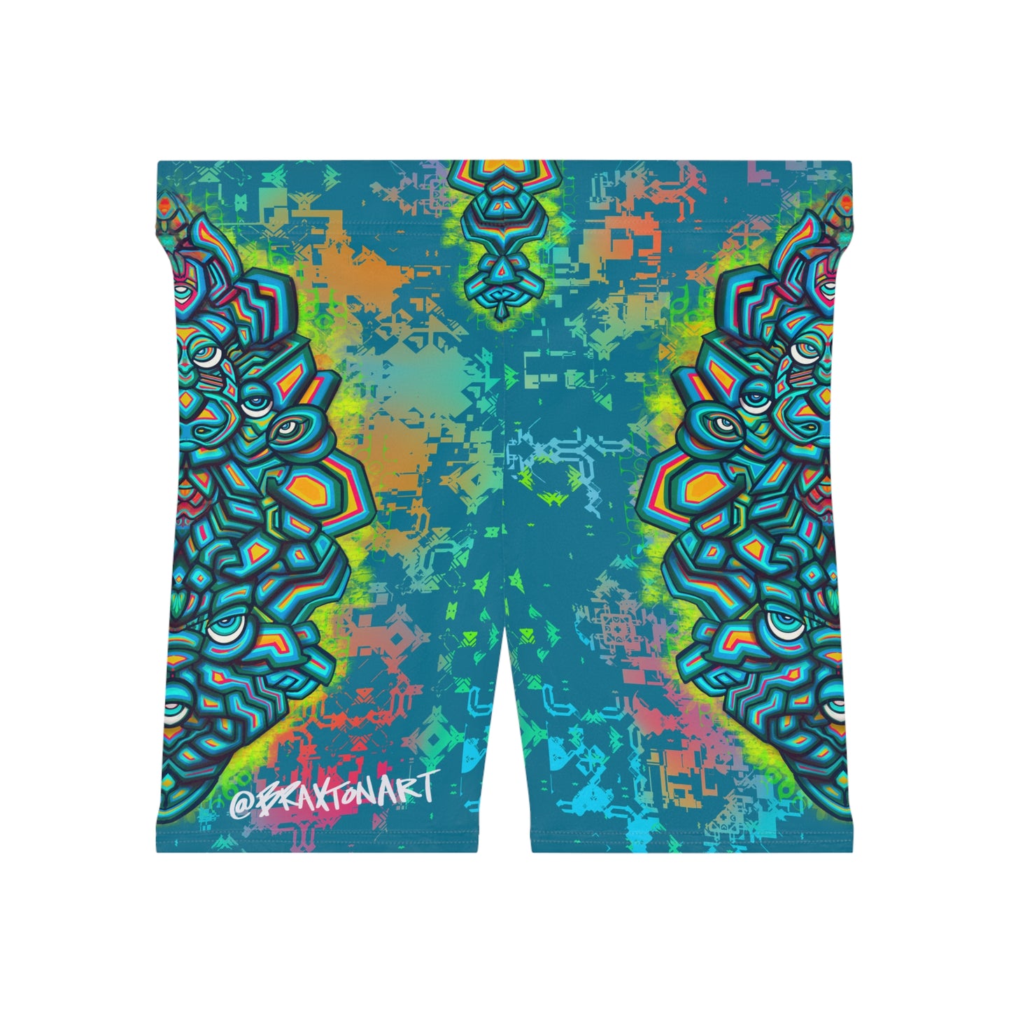 “Bearry Blast” Women's Biker Shorts (AOP)