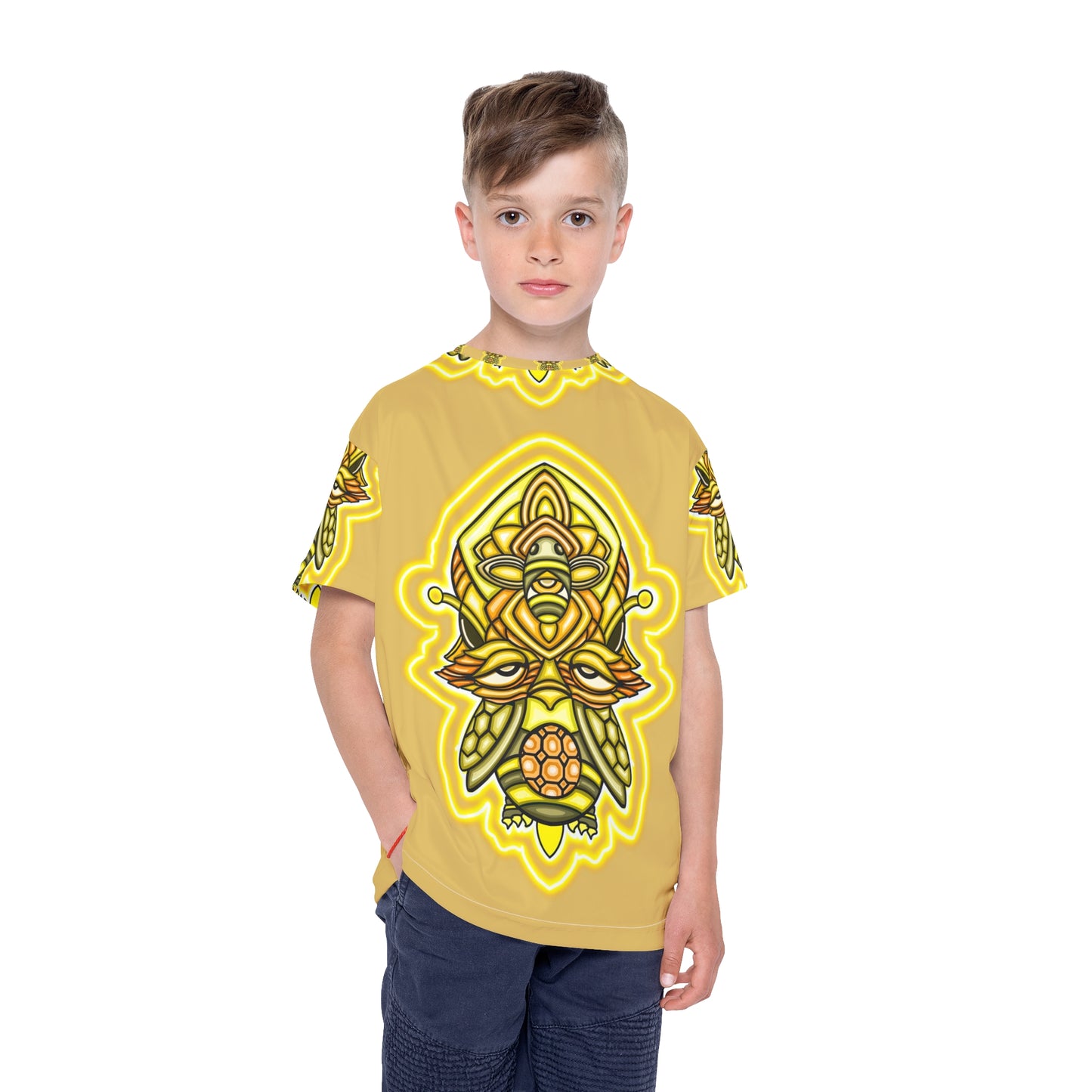 Kids Sports Jersey “Bumble Bee” All Over Print (AOP)