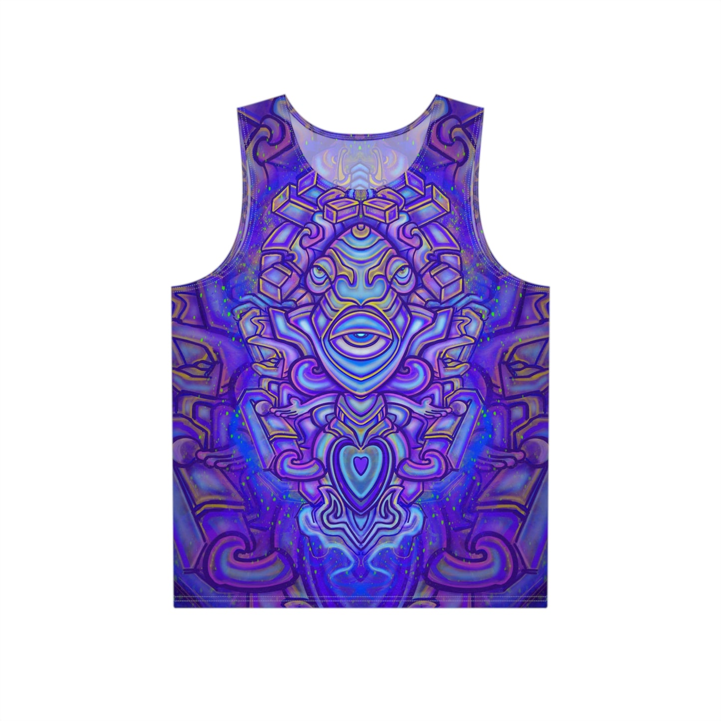 Men's All Over Print Tank “Sacred Sillyness”