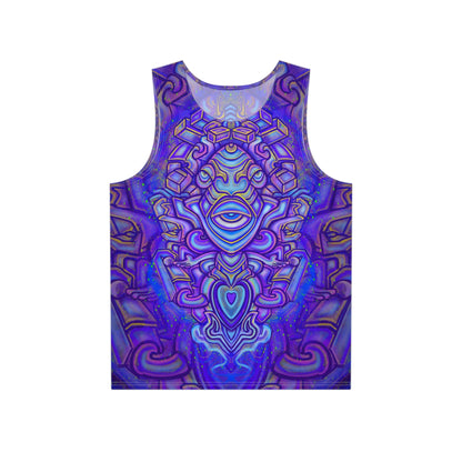 Men's All Over Print Tank “Sacred Sillyness”