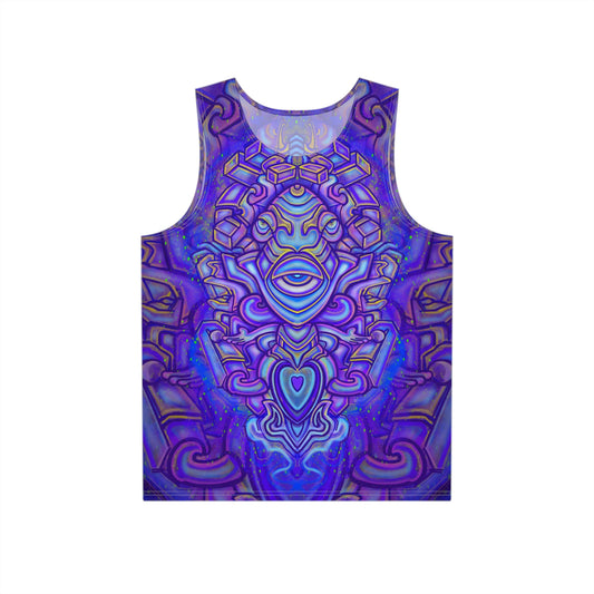 Men's All Over Print Tank “Sacred Sillyness”