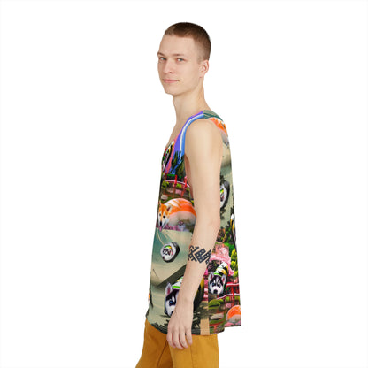 Men's All Over Print Tank “Sushi Dogs”