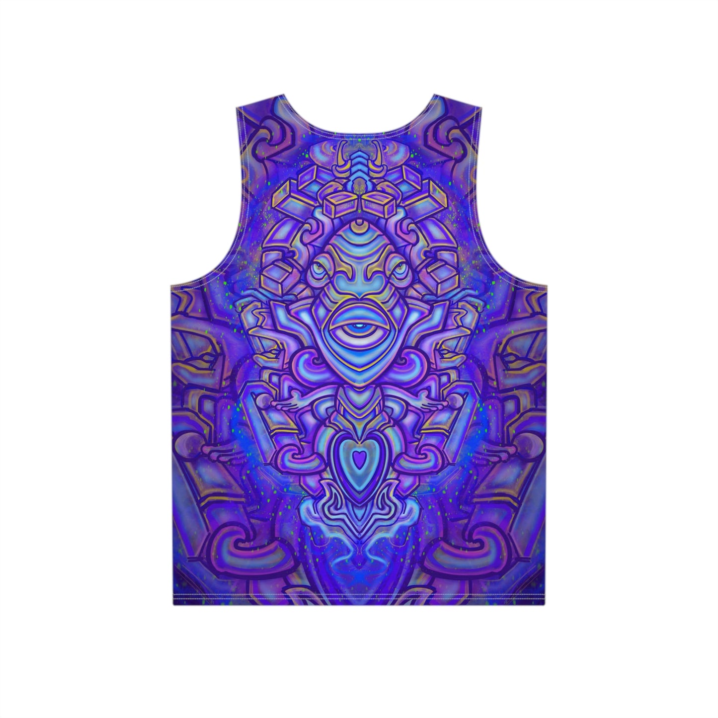 Men's All Over Print Tank “Sacred Sillyness”