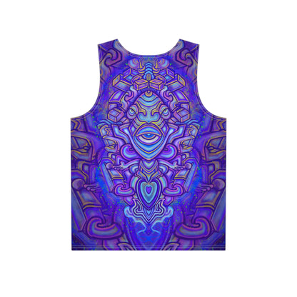 Men's All Over Print Tank “Sacred Sillyness”