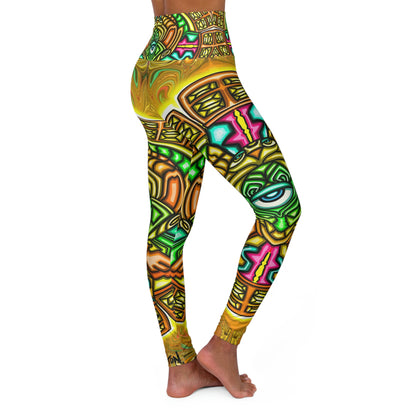 High Waisted Yoga Leggings “FUNK-SUN Ones”