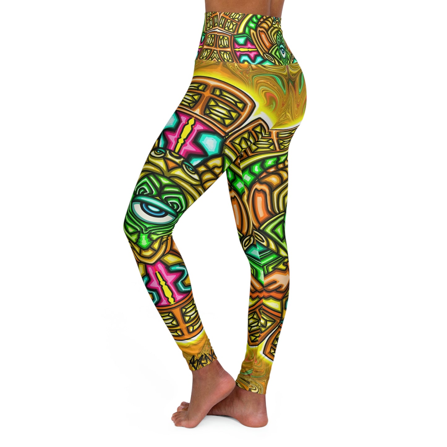 High Waisted Yoga Leggings “FUNK-SUN Ones”