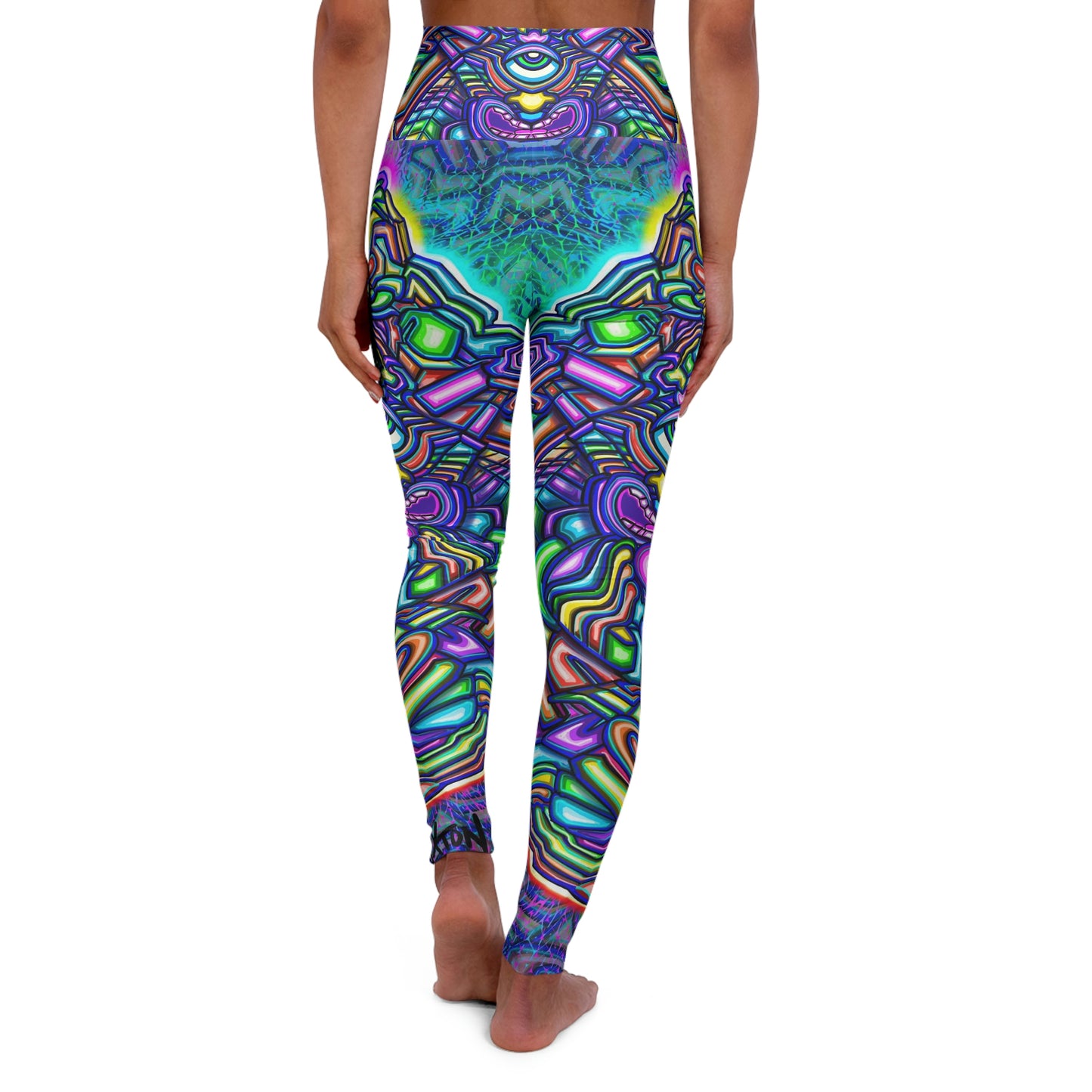 High Waisted Yoga Leggings “The Magician”