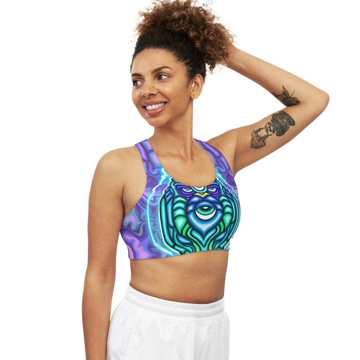 Seamless Sports Bra (AOP) “Birds-EYE”