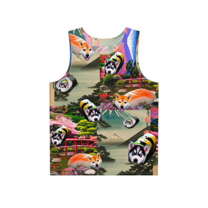 Men's All Over Print Tank “Sushi Dogs”