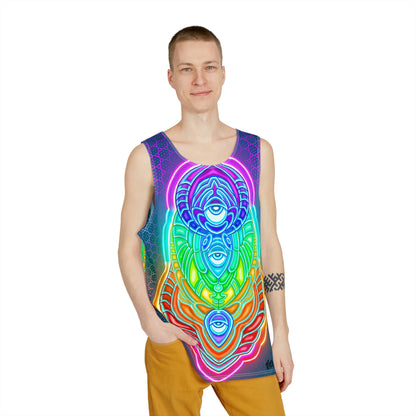 Men's All Over Print Tank “Fortune & Fruition”