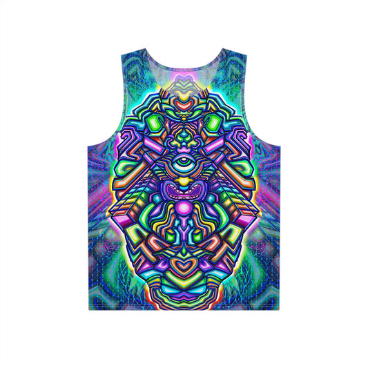 Men's All Over Print Tank “The Magician”