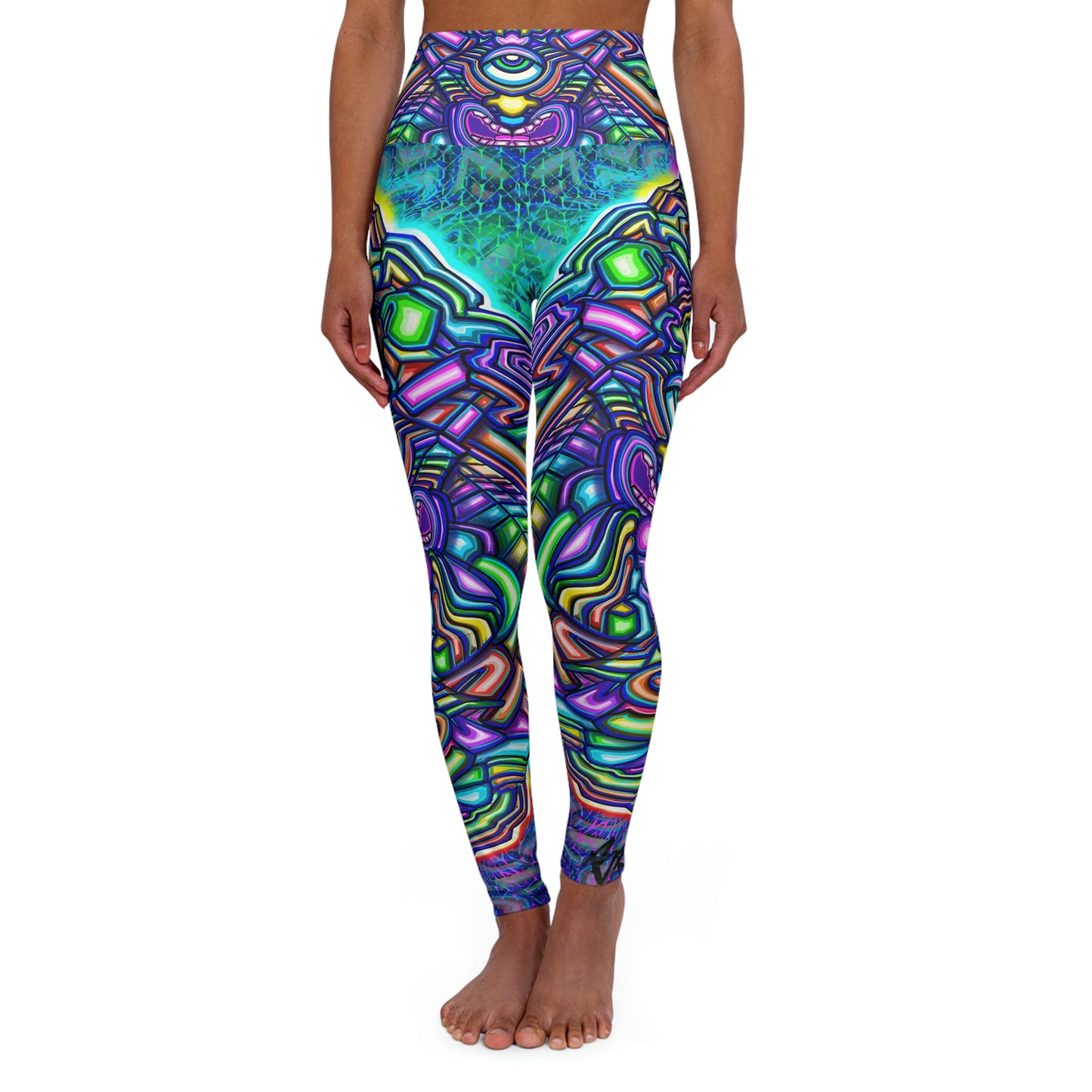 High Waisted Yoga Leggings “The Magician”