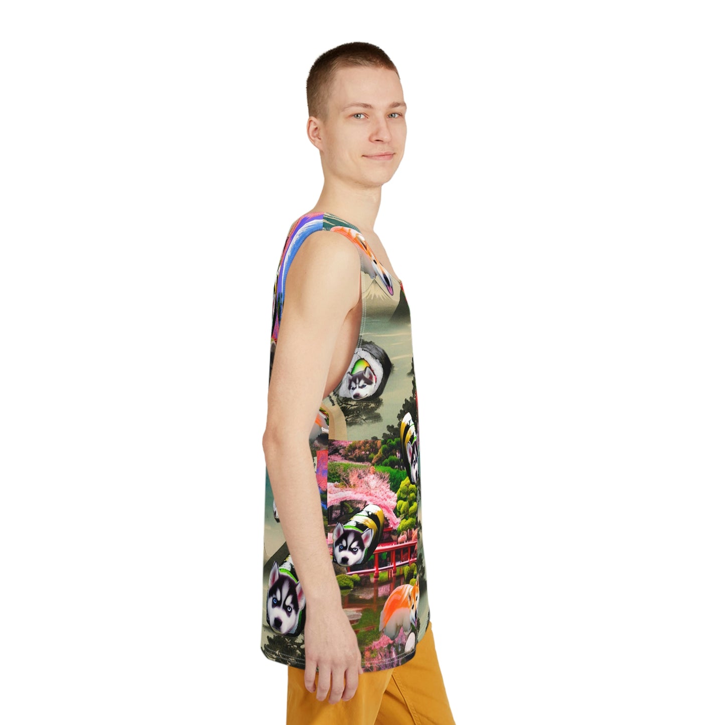 Men's All Over Print Tank “Sushi Dogs”